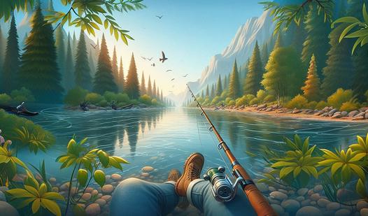 Game Screenshot Чилловая Рыбалка: Русские земли