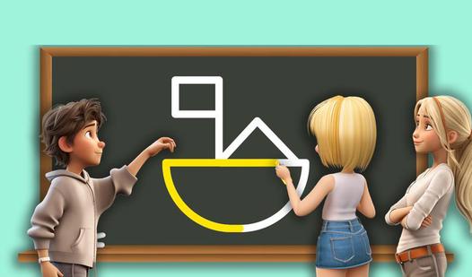 Game Screenshot Puzzle! Trace the pattern with one line!