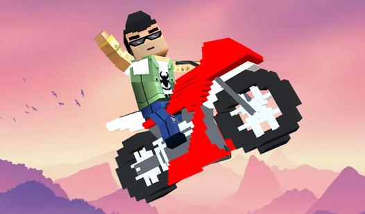 Game Screenshot Blocky Bike Madness