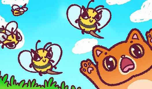 Game Screenshot Спасите котика от пчел! Головоломка!