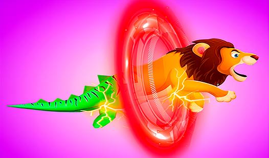 Game Screenshot Transformation into Animals - Transformation