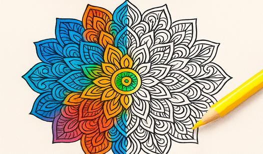 Game Screenshot Anti-stress Coloring for Adults ASMR