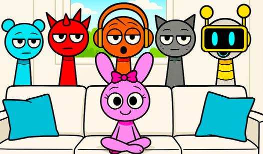 Game Screenshot Sprunki Adventure 2