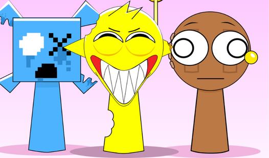 Game Screenshot Sprunki OC Banana Porridge