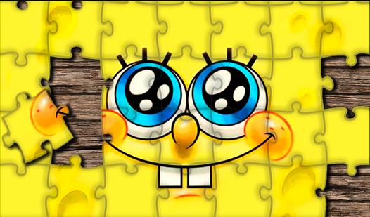Game Screenshot Губка Боб, коллекция пазлов
