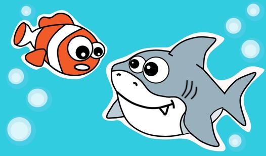 Game Screenshot Connect the fish. Sea merge 2048