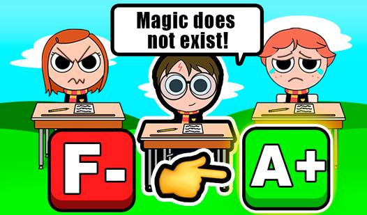 Game Screenshot Hogwarts Sprunki in Gryffindor