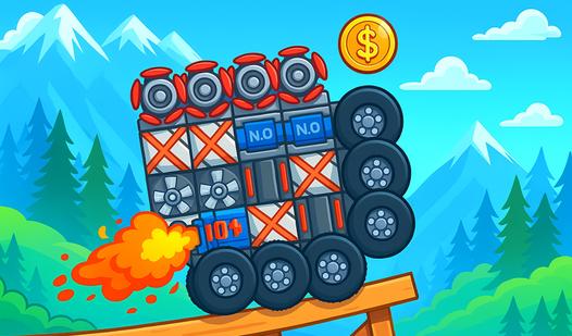 Game Screenshot Build a cool car