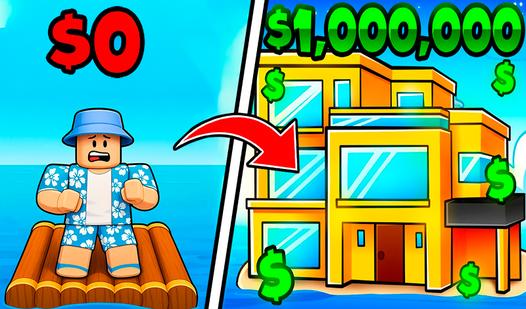 Game Screenshot Obby: Raft Tycoon. Ocean of Money!