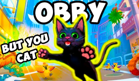 Game Screenshot Obby, but you cat