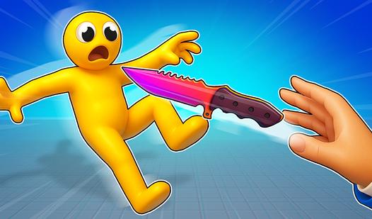 Game Screenshot Ninja vs Ragdolls: Sharp Knife Throw!