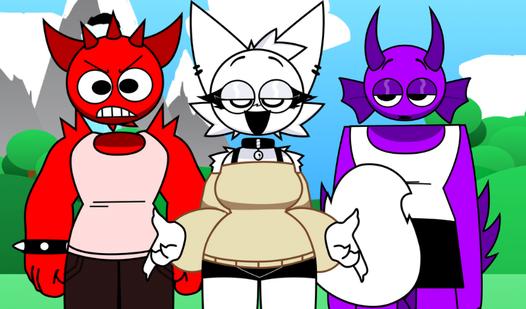 Game Screenshot Sprunki Retake Human New