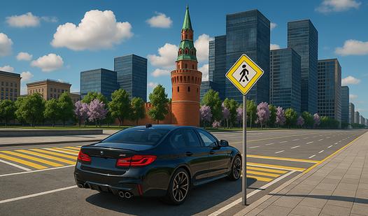 Game Screenshot Shashki On Cars in Moscow