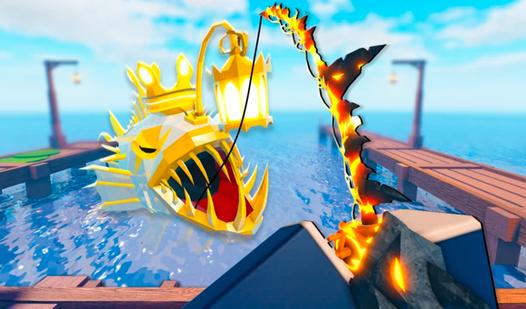 Game Screenshot Robbie Fishing