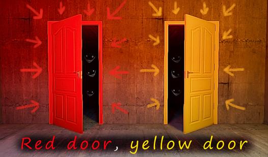 Game Screenshot Red door, yellow door