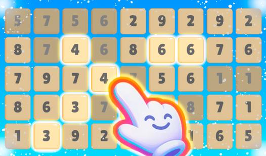 Game Screenshot Connect the Numbers: Find tens and pairs