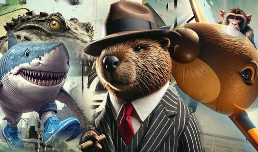 Game Screenshot Italian Animal Memes: Mix It Yourself!