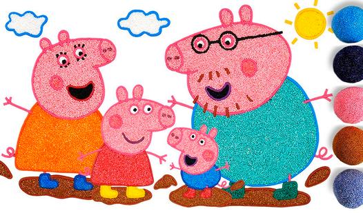 Game Screenshot Kids Coloring Book: Peppa Pig