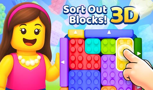 Game Screenshot Sort Out Blocks! 3D
