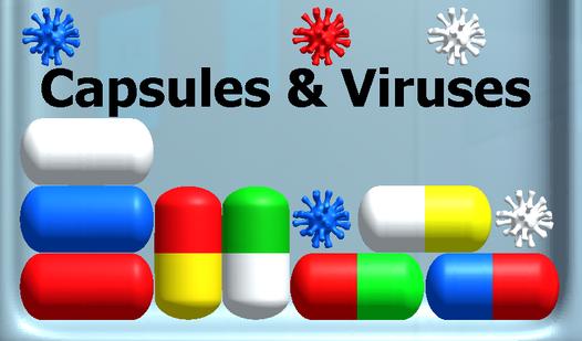Game Screenshot Capsules & Viruses