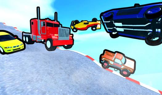 Game Screenshot Deadly Descent in a Car!!!