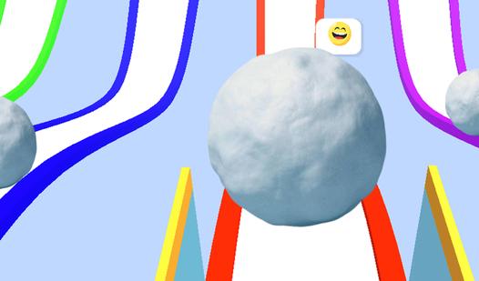 Game Screenshot Snow Race Classic
