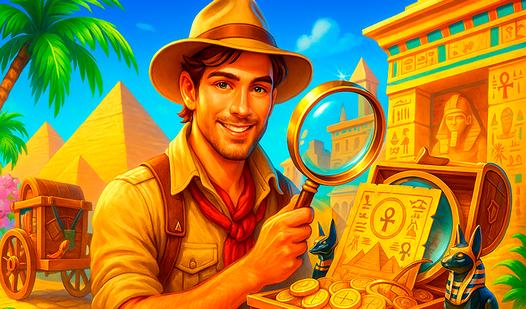 Game Screenshot Hidden Objects: Egyptian Power
