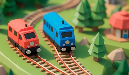 Game Screenshot Railway Riddles: Train Path Puzzle - Choo-choo!