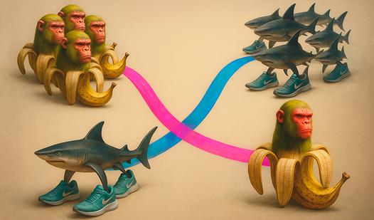 Game Screenshot Tralalero Tralala Chimpansini Bananini Draw a Path