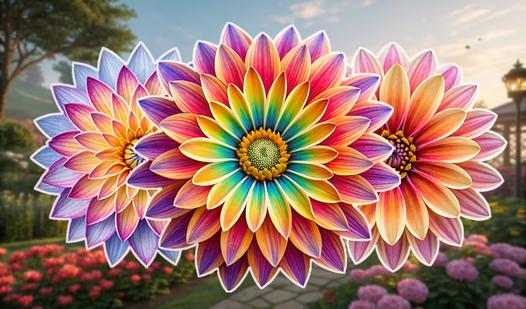 Game Screenshot Connect The Flowers: Hot Summer!