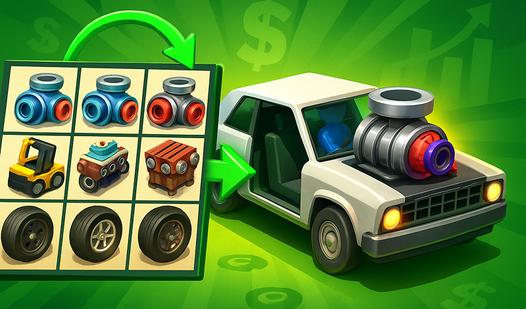 Game Screenshot Кликер: Гонщик из Гаража