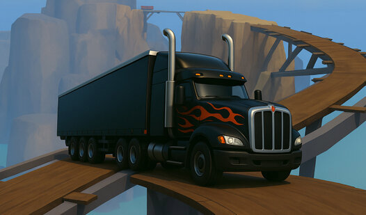 Game Screenshot Extreme Truck Driving