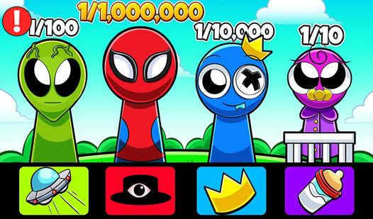 Game Screenshot Obby: Sprunki RNG