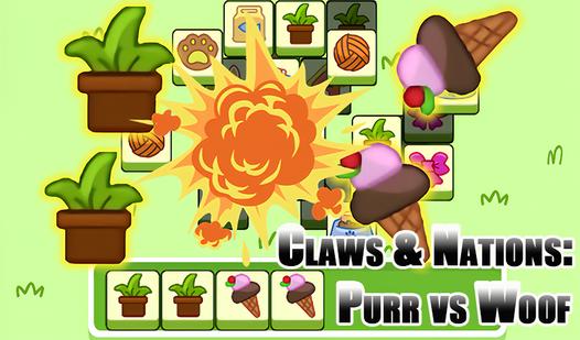 Game Screenshot Claws & Nations: Purr vs Woof