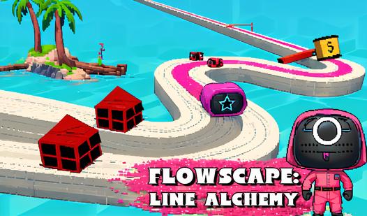 Game Screenshot FlowScape: Line Alchemy