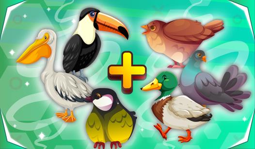 Game Screenshot Merge the birds: Reach the eagle!