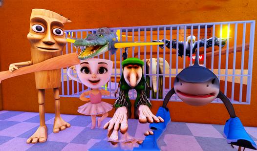 Game Screenshot Tun Tun Sahur and Barry's Prison