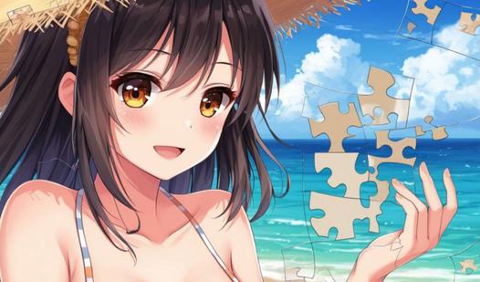 Game Screenshot Girls on the beach puzzles