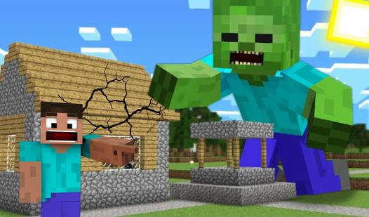 Game Screenshot Noob saves his village