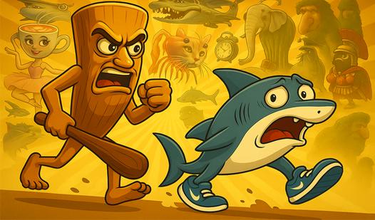 Game Screenshot Tung-Tung Chase!