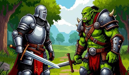 Game Screenshot Warrior's Tale: Pixel RPG