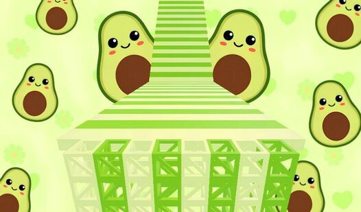 Game Screenshot Avocado Obby
