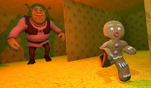 Game Screenshot Escape from SHREK and FIONA backrooms