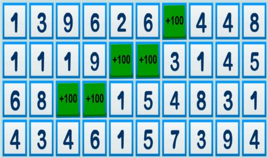 Game Screenshot A mathematical exercise with numbers for logic