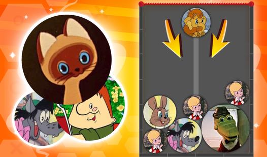 Game Screenshot Merge characters from the USSR