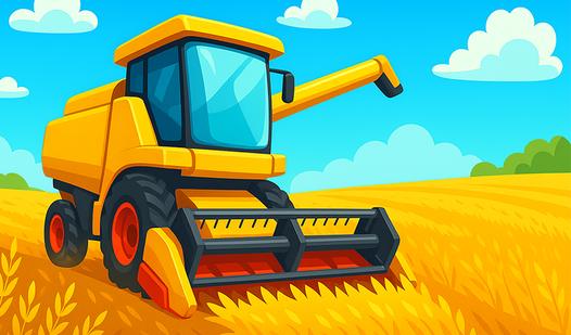 Game Screenshot Harvest Combine Simulator