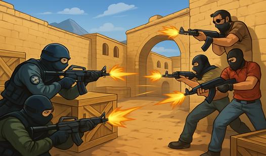 Game Screenshot CS: Operation in the desert