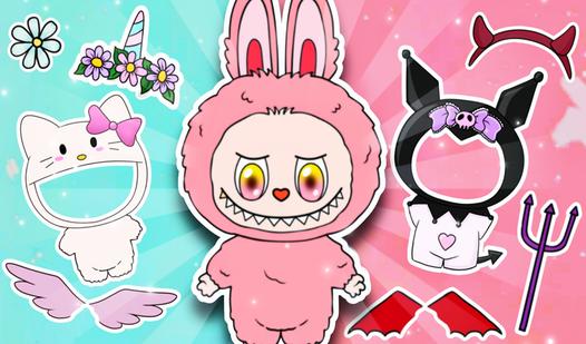 Game Screenshot Labubu - create your own monster!