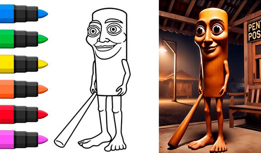 Game Screenshot Раскрась Итальянских Животных