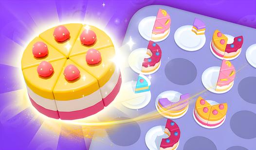 Game Screenshot Merging Cakes: Sorting